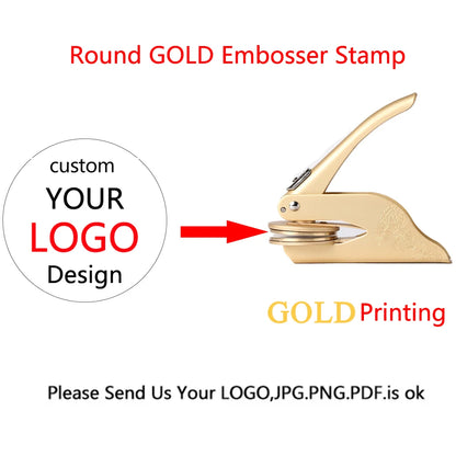 Embosser Stamp LOGO Customized Private Seals