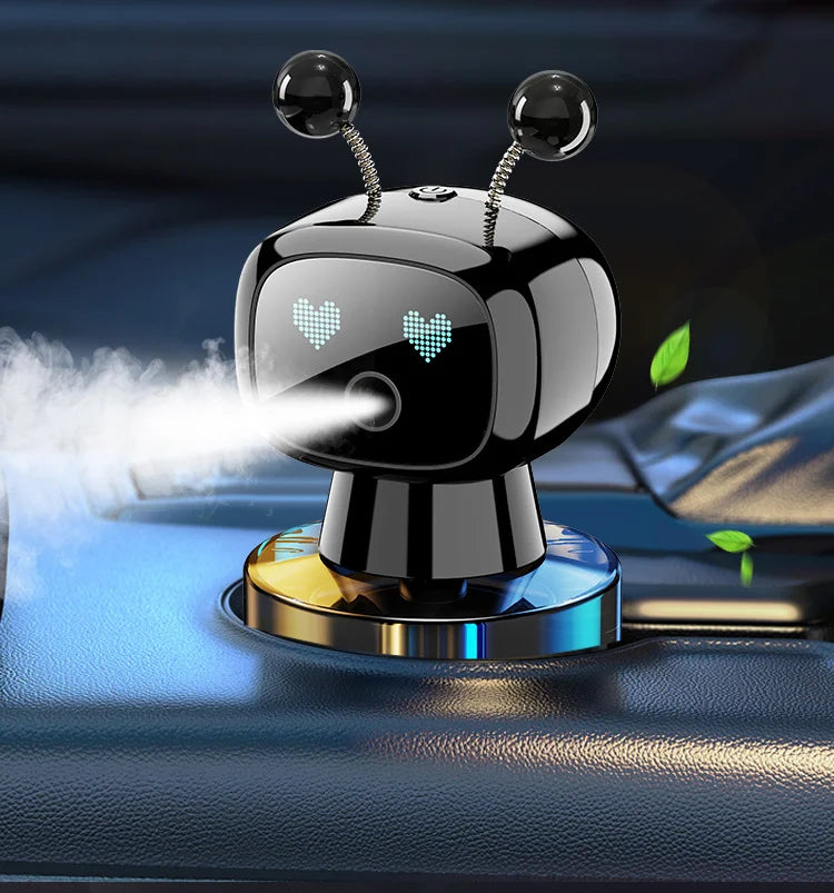 Smart Car Air Freshener AI Rechargeable Car Aroma Diffuser