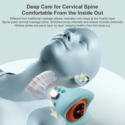 Electric Neck Stretcher EMS Pulse Cervical Traction Machine
