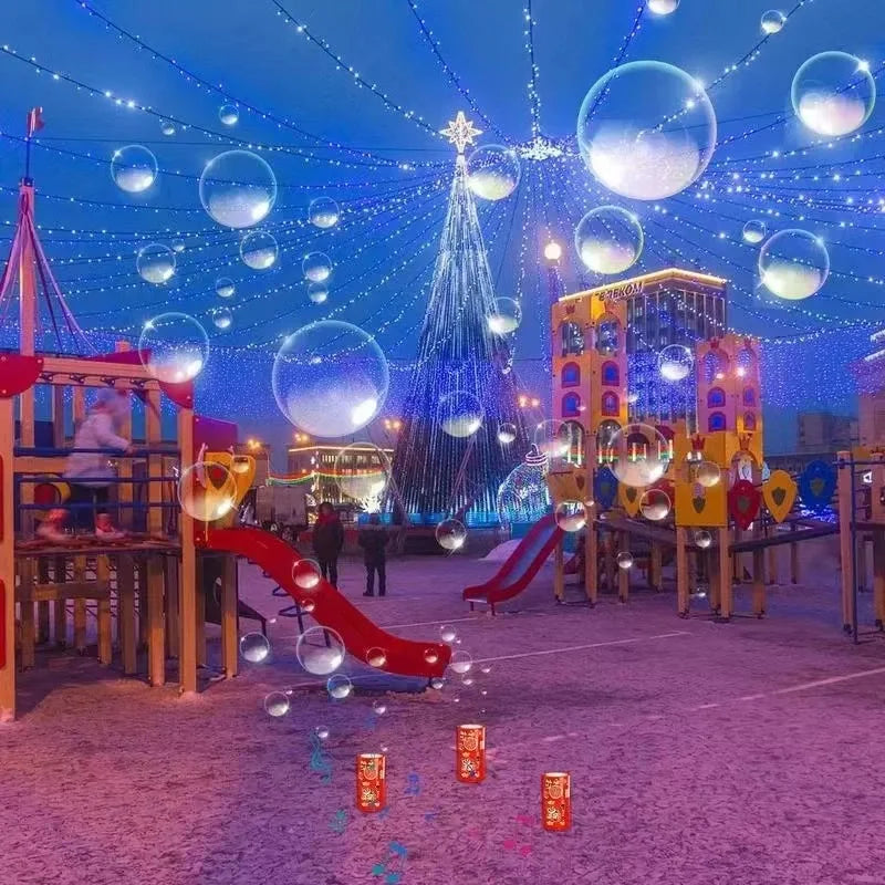 20 holes Fireworks bubble machine bubble blower
