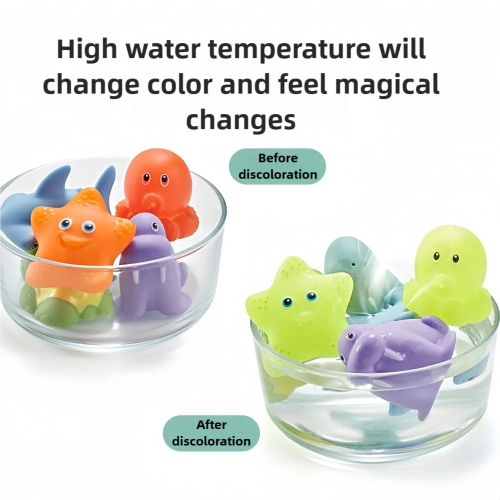 Baby Bath Toys Turtle Squirt Water Net Fishing Shark