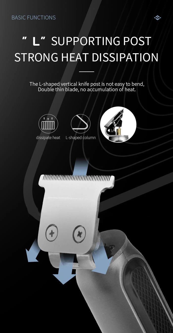 Original Kemei Powerful Hair Clipper For Men Cordless