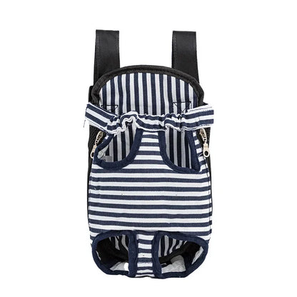 Adjustable Cat Carrier Bag Pet Double Shoulder Backpack
