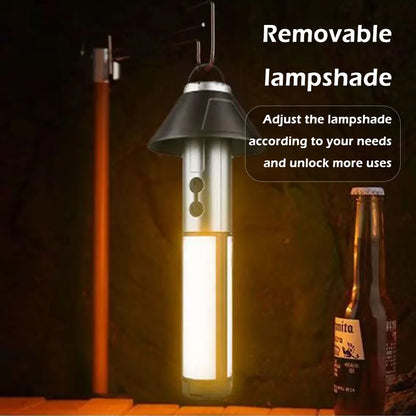 Rechargeable Outdoor Portable Hiking Camping Flashlight