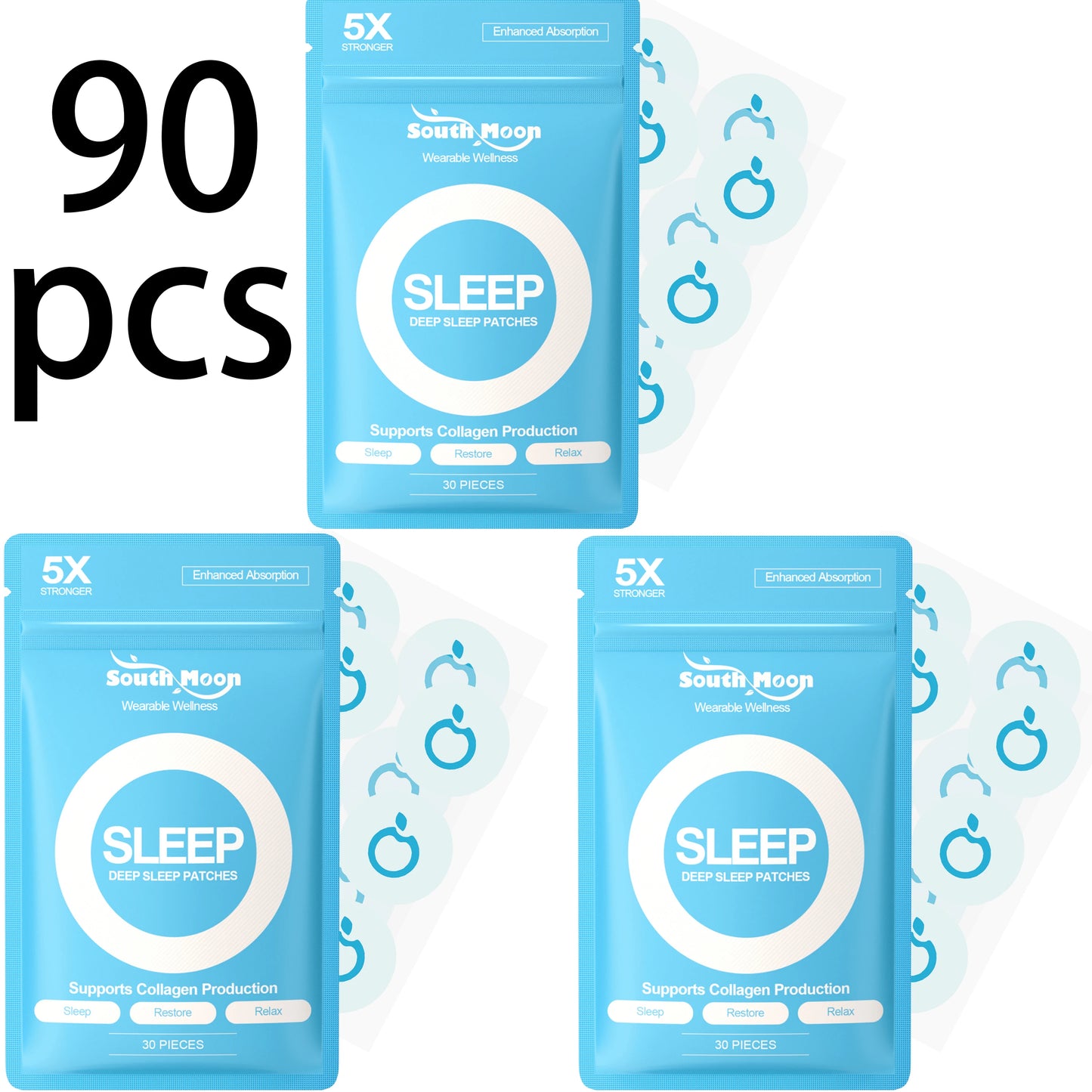Body Care Patches Relieve Anxiety and Stress Sleep Care