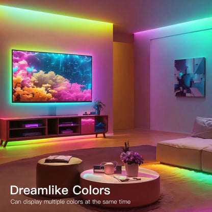 RGB LED Strip Light Addressable SPI Dream Flexible Ribbon Tape