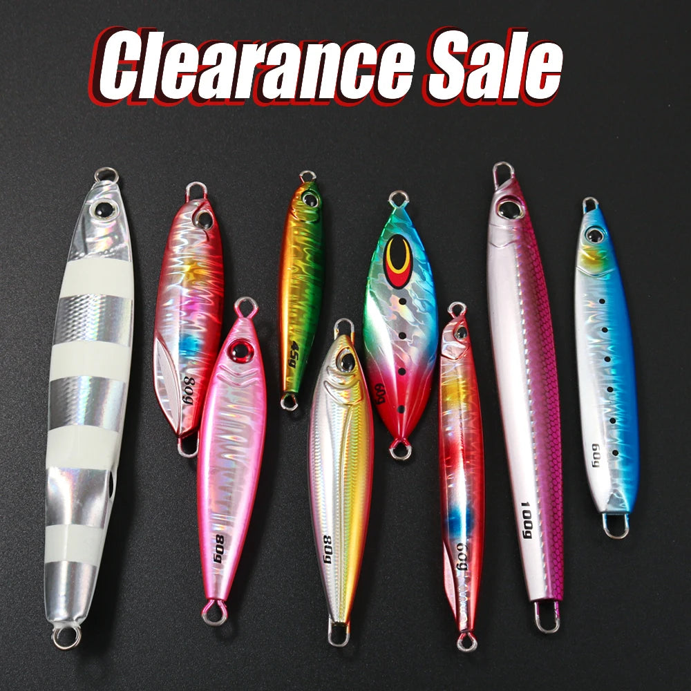 Vertical Jigging Lure Shore Long Casting Saltwater Fishing Lure