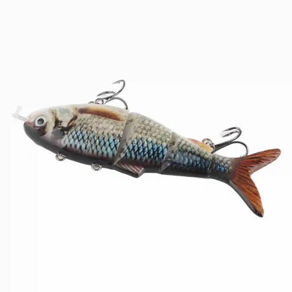 Robotic Swimming Lure Multi Jointed Rechargeable Electric Fishing Lure