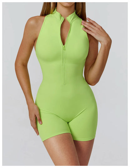 Scrunch Sports Overalls Gym Jumpsuit Women's Fitness