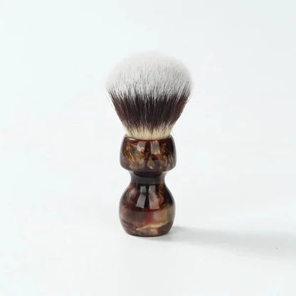 Caramel Cat's Whisker Synthetic Shaving Brush