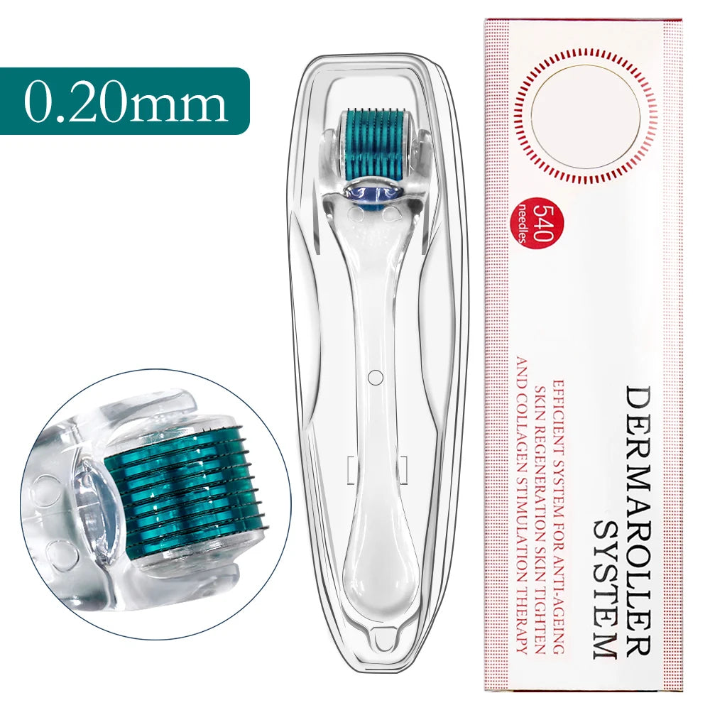 540 Needles Roller Skin Care Microneedling Face Roller