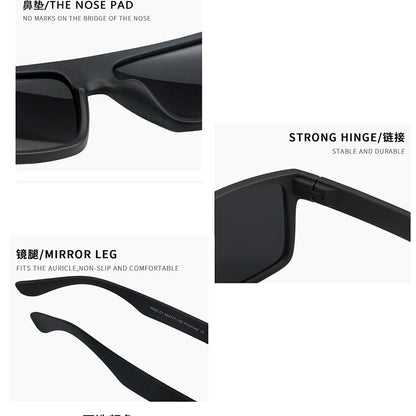 New Fashion Luxury Designer Polarized For Men Vintage
