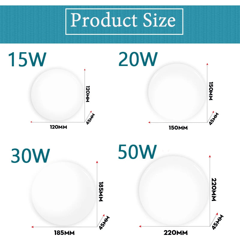 Led Ceiling Lights Round Modern Ceiling Lamp