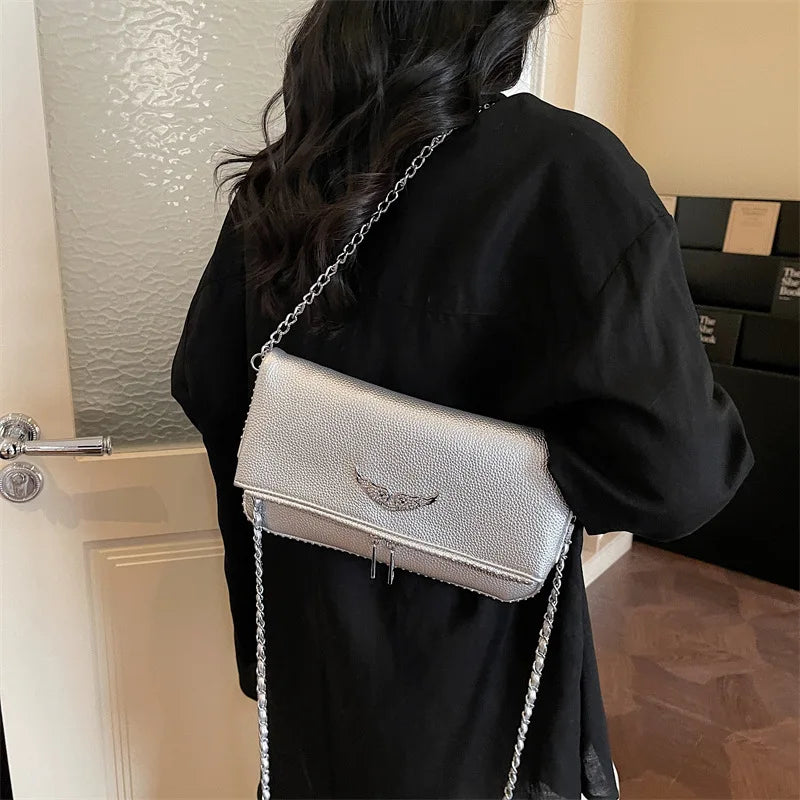 Fashion Underarm Shoulder & Crossbody Bag Wing Mini