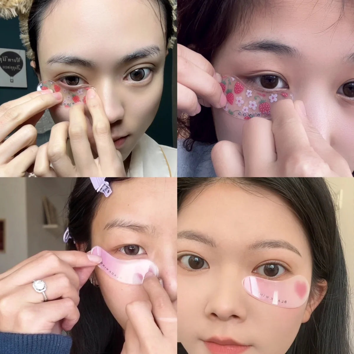 Blackwings silicone eye patches cooling gel