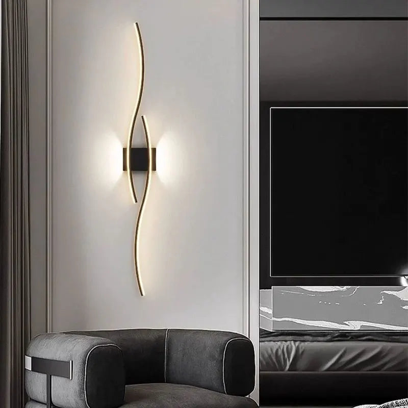 Minimalist Bedroom LED Wall Lamps Decor Wall Lights