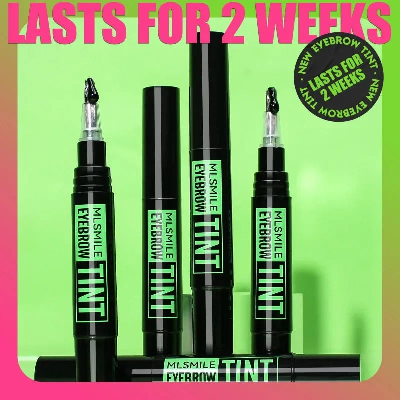 Liquid Eyebrow Dye Tint Brush Pencil Rotating Long Lasting