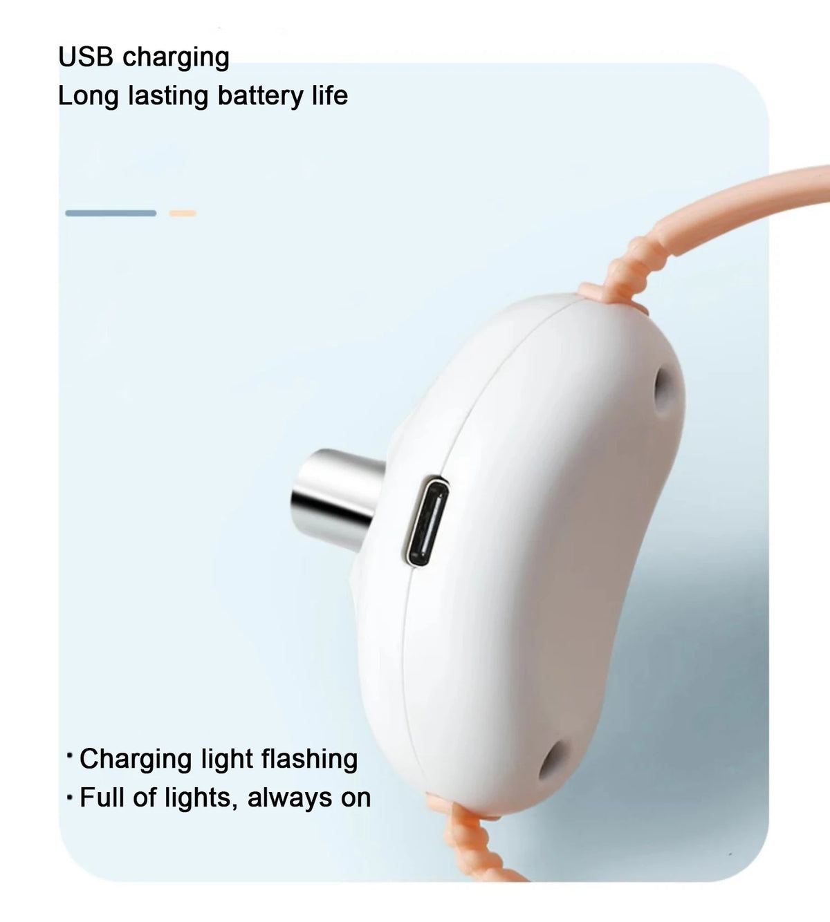 Laser Cat Collar Teasing Cat Electric USB Charging Kitten