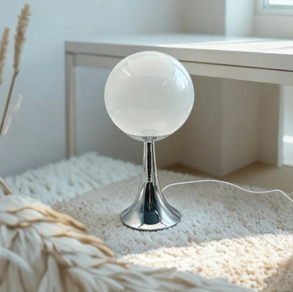 Glass Globe Desk Lamp Nordic Warm Ambient Bedside Lamp