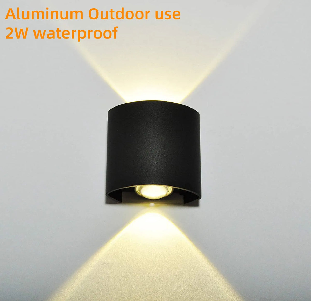 Modern LED Wall Lights White up down Indoor Outdoor Decor