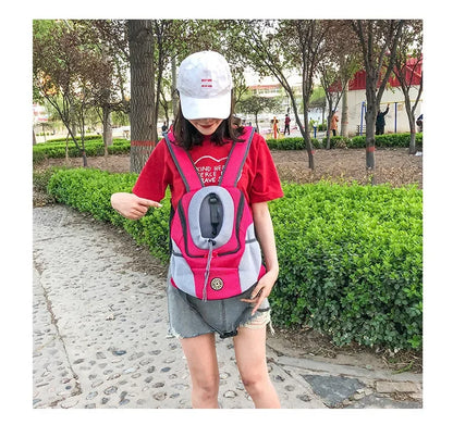 New Double Shoulder Portable Travel Backpack Pet Carrier