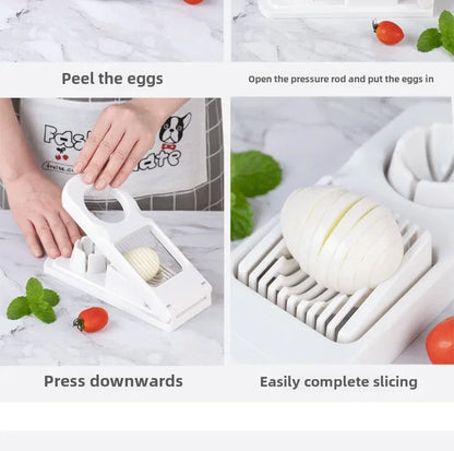 Multi Functional Kitchen Ingredient Fancy Egg Cutting