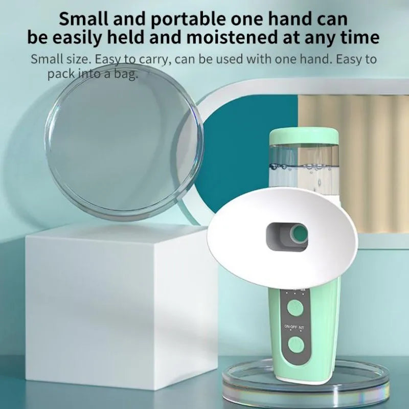USB Rechargeable Long-Lasting Hot and Cold Dual-Use Misting Eye Moisturizer,