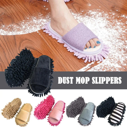 Lazy Mop Slippers Floor Dust Cleaning Slippers Shoes
