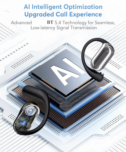 Real Time Translator Headphones AI Language Translation Earbuds