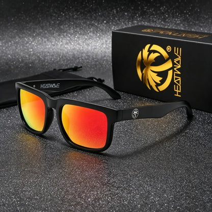 Outdoor Cycling and Driving Polarized Sunglasses Heatwave
