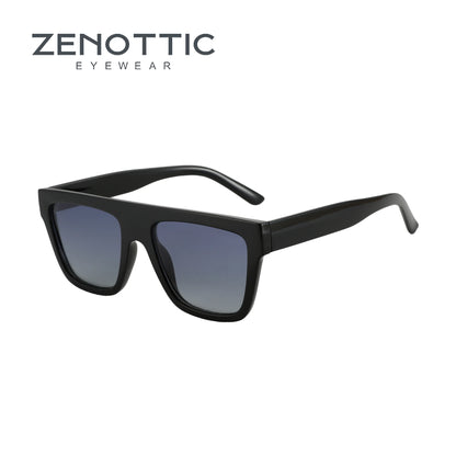 Retro Square Polarized Sunglasses Women Men Acetate