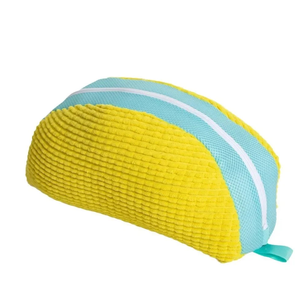 Shoe Washing Machine Bag with Liquid Shoe Brush Set