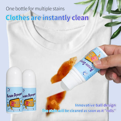 Clothes Stain Removal Rolling Ball Portable  Stain Cleaning Detergent