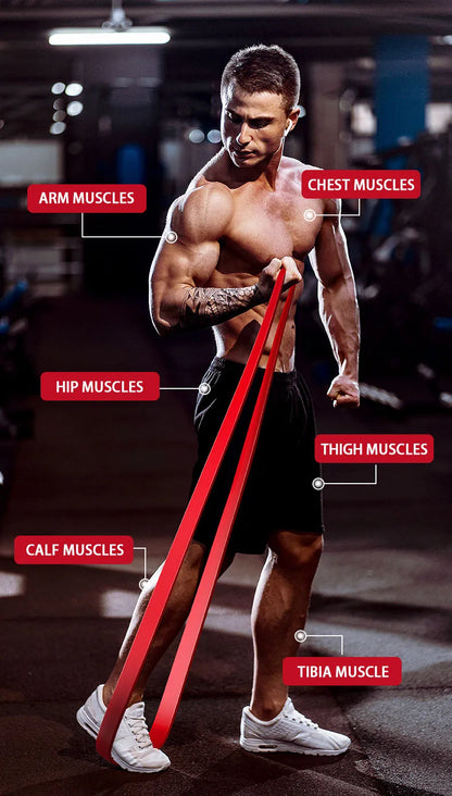 Resistance Band Set Pull Up Assistance Bands Stretch Band