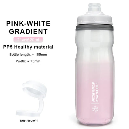 Bicycle Water Bottle Insulated Thermal 610ml Outdoor