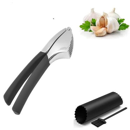 New stainless steel kitchen garlic puree