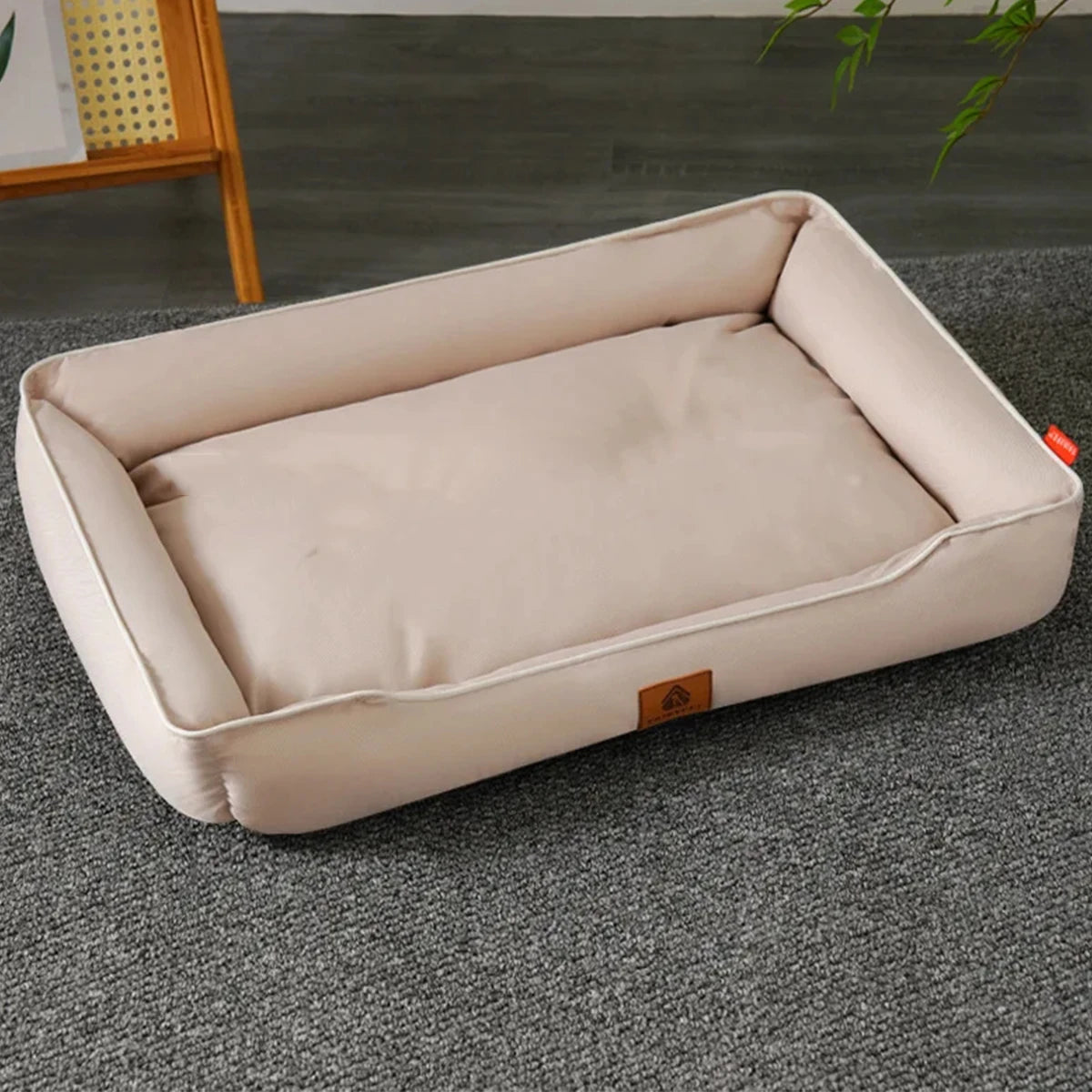 Four Season Square Dog Bed for Large Dog Mattress Bite-resistant Cat Bed