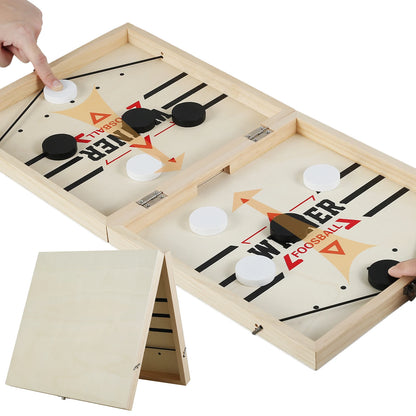 Foldable Foosball Winner Games Table Hockey Catapult Chess
