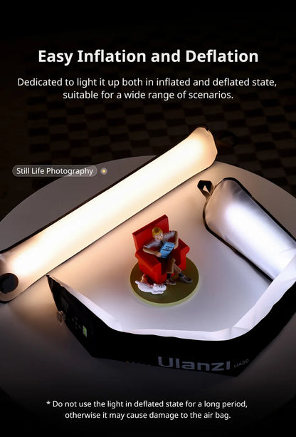 Portable Air Tube Light 12W Bi-color Fill Light