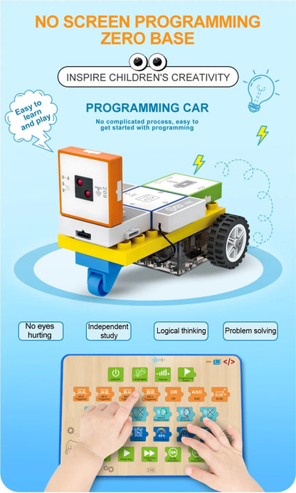 Educational Logic Building Blocks Set for Kids
