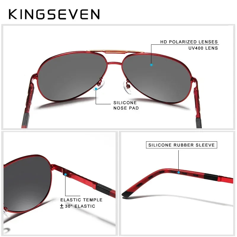 Pilot Sunglasses For Men Women Eyewear Polarized