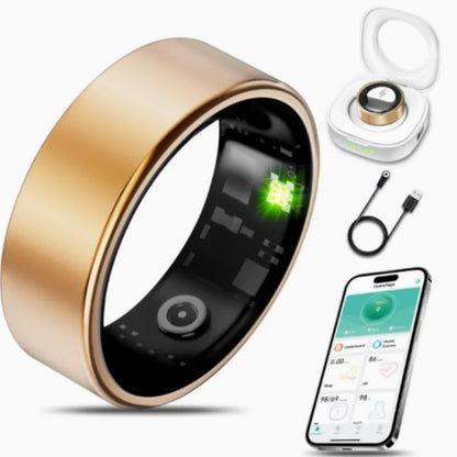 Smart Ring Bluetooth Call Heart Rate Blood Pressure Monitor