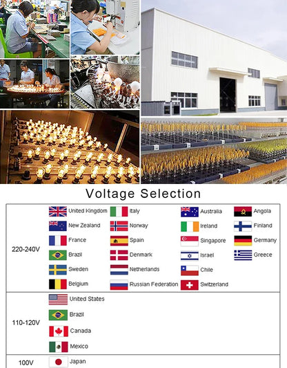 G40 Outdoor Solar String Light Garland LED Solar String Lights