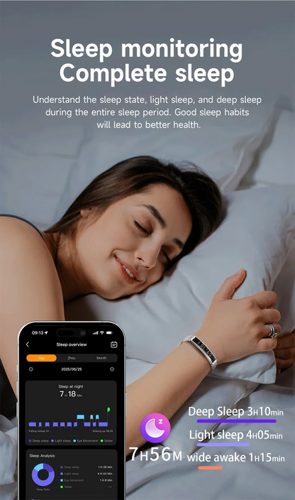 New Fashion Women Smart Bracelet Sport Mode Fitness