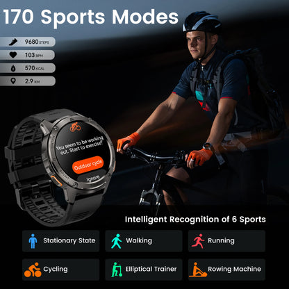 Original KOSPET TANK T3 Smart Watch For Men Military