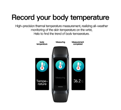 LIGE Amoled Smart Watch Smartwatch Band Women Heart Rate