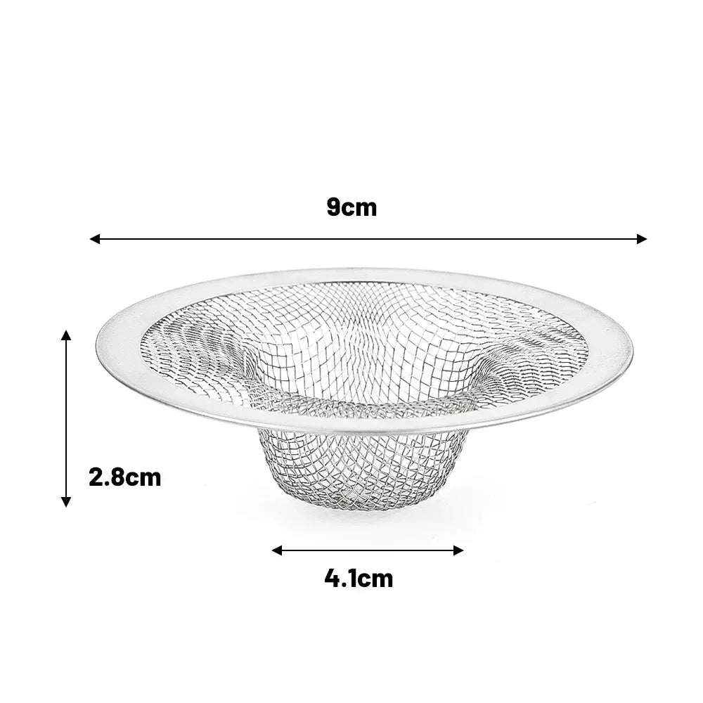 Kitchen Sink Stainless Steel Filter Sewer Mesh Strainers