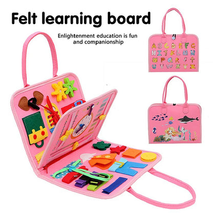Sensory Play Board Busy Board Montessori Leaning Toys