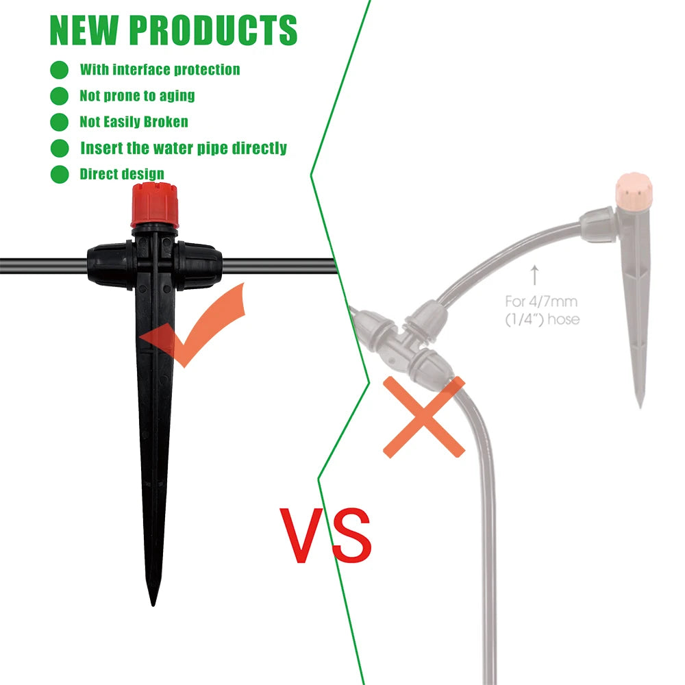 Garden Drip Irrigation Spiked Sprinkler