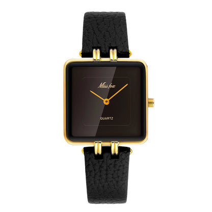 New Fashion Watch Women Casual Leather Strap Quartz